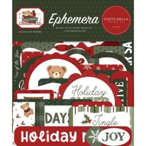 Carta Bella - Have A Beary Christmas - Ephemera