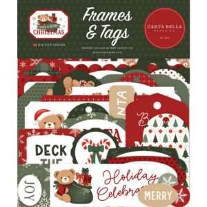 Carta Bella - Have A Beary Christmas - Frames & Tags