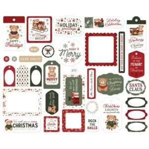 Carta Bella - Have A Beary Christmas - Frames & Tags - Image 2