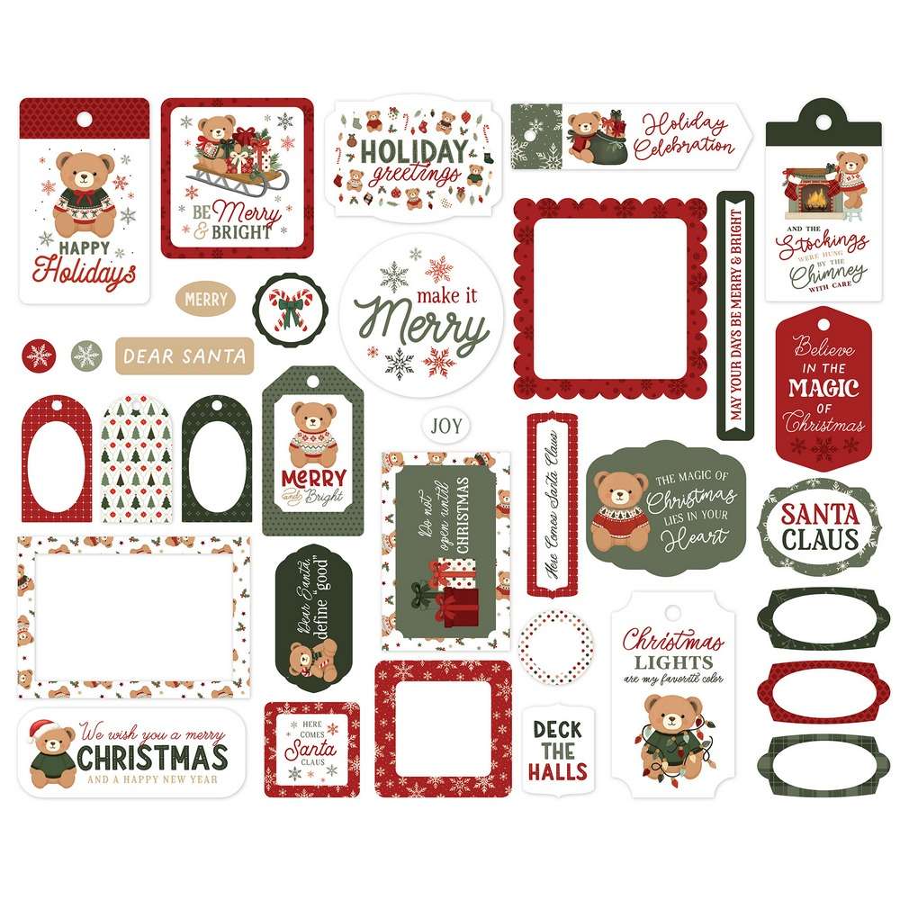 Carta Bella - Have A Beary Christmas - Frames & Tags - Image 2