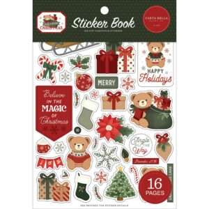 Carta Bella - Have A Beary Christmas - Sticker Book