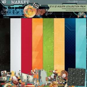 49 & Market - Level Up - 12x12 Solids Collection Pack