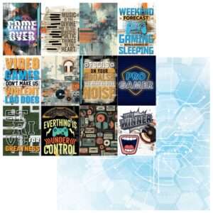 49 & Market - Level Up - 12x12 Collection Pack - Image 9