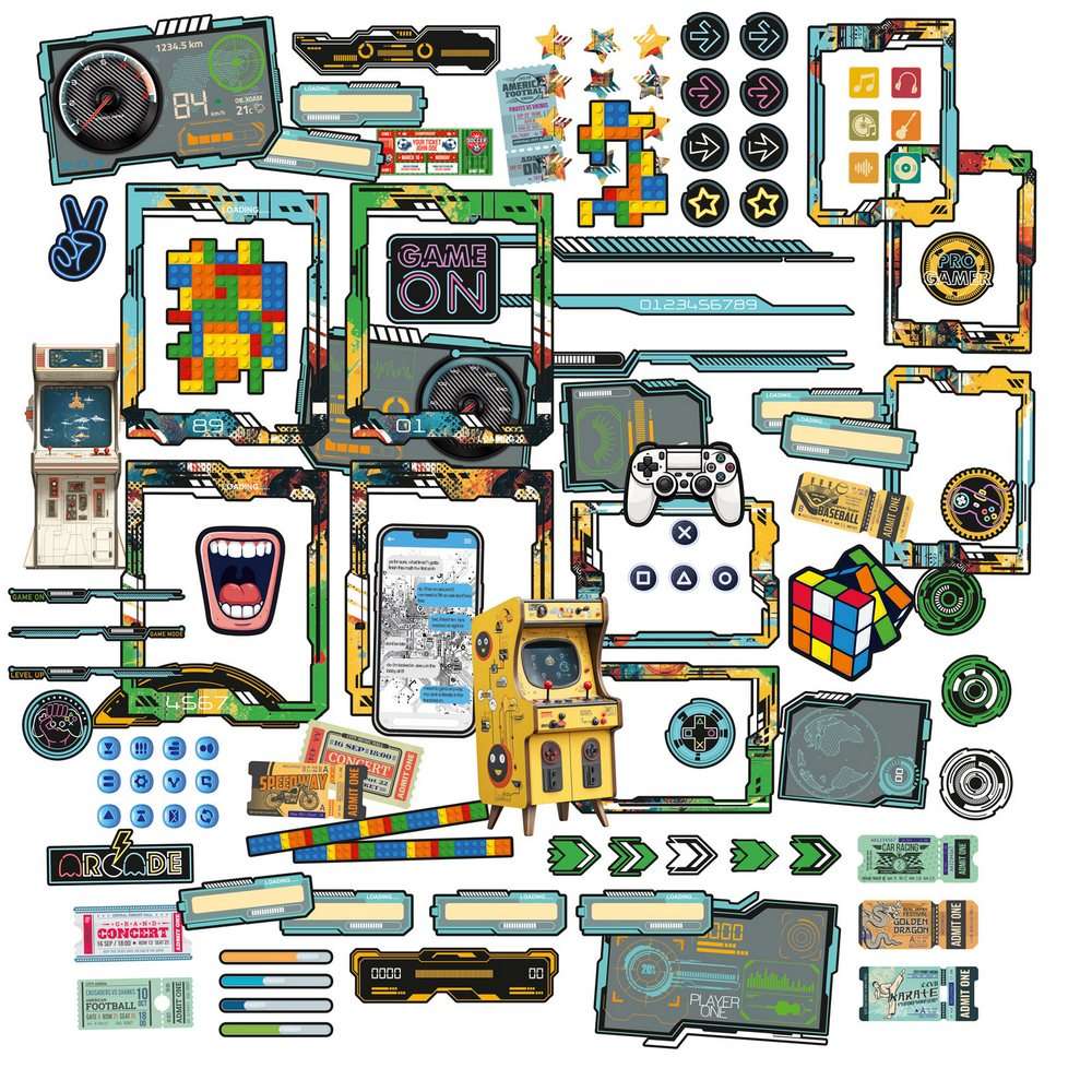 49 & Market - Level Up - Die-Cuts With Foil - Image 2