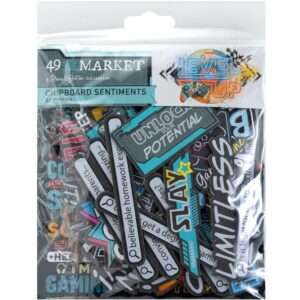 49 & Market - Level Up - Chipboard Set