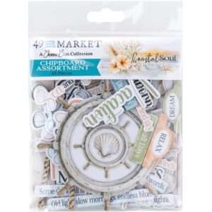 49 & Market - Coastal Soul - Chipboard Set