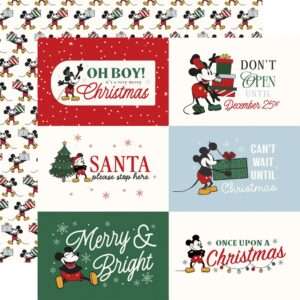 Echo Park - Mouse & Me Christmas - Collection Kit 12x12" - Image 10