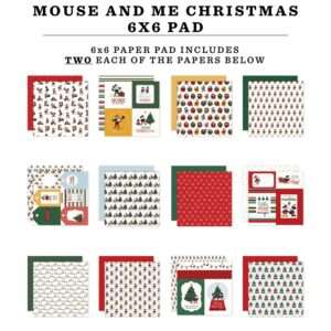 Echo Park - Mouse & Me Christmas - 6x6 Paper Pad - Image 2