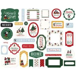 Echo Park - Mouse & Me Christmas - Ephemera - Image 2