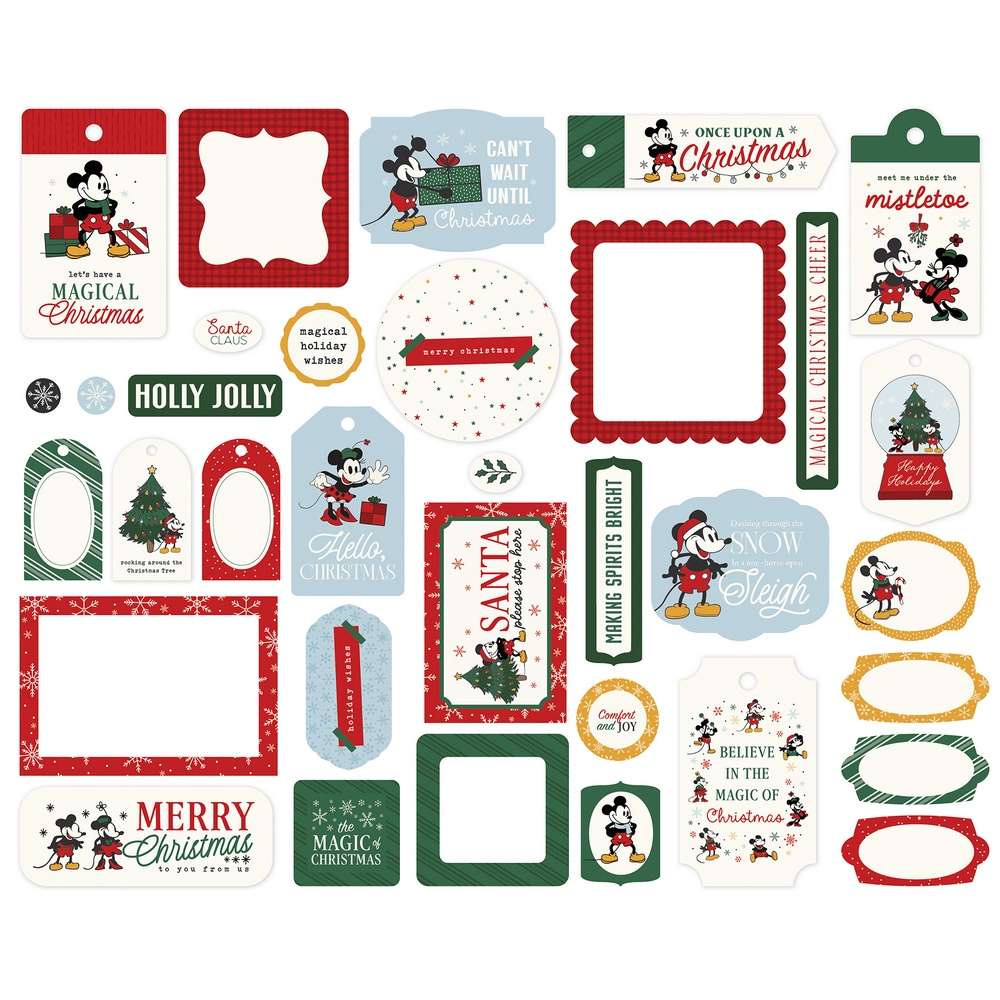 Echo Park - Mouse & Me Christmas - Frames & Tags - Image 2