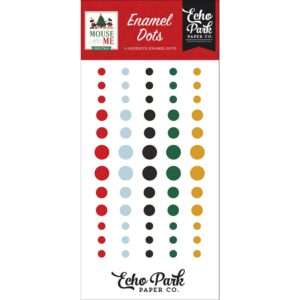 Echo Park - Mouse & Me Christmas - Enamel Dots
