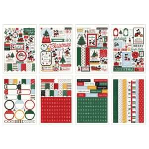 Echo Park - Mouse & Me Christmas - Sticker Book - Image 2