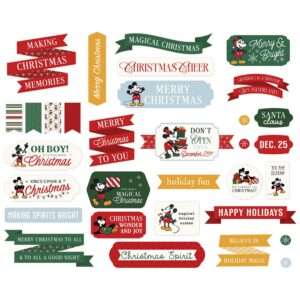 Echo Park - Mouse & Me Christmas - Titles & Phrases - Image 2