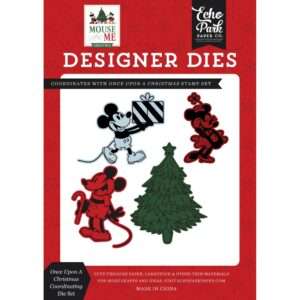 Echo Park - Mouse & Me Christmas - Once Upon A Christmas Coordinating Medium Die Set