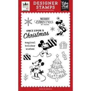 Echo Park - Mouse & Me Christmas - Once Upon A Christmas Stamp Set