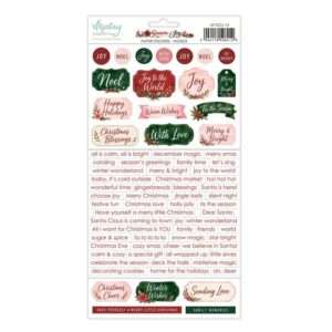 Mintay - Season Of Joy - Paper Stickers, Words