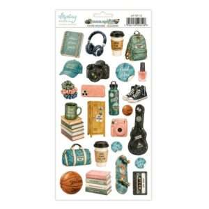 Mintay - Teen Spirit - Paper Stickers, Elements