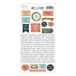 Mintay - Teen Spirit - Paper Stickers, Words
