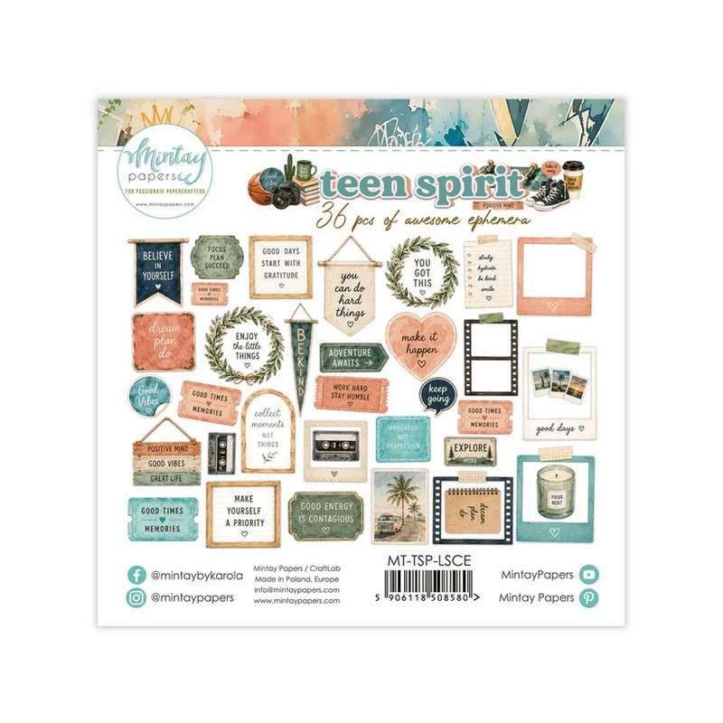 Mintay - Teen Spirit - Ephemera Pack - Image 2