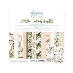 Mintay - The Wedding Day - 8x8" Paper Pack