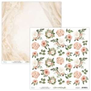 Mintay - The Wedding Day - 12x12" Fussy Cut Floral Paper