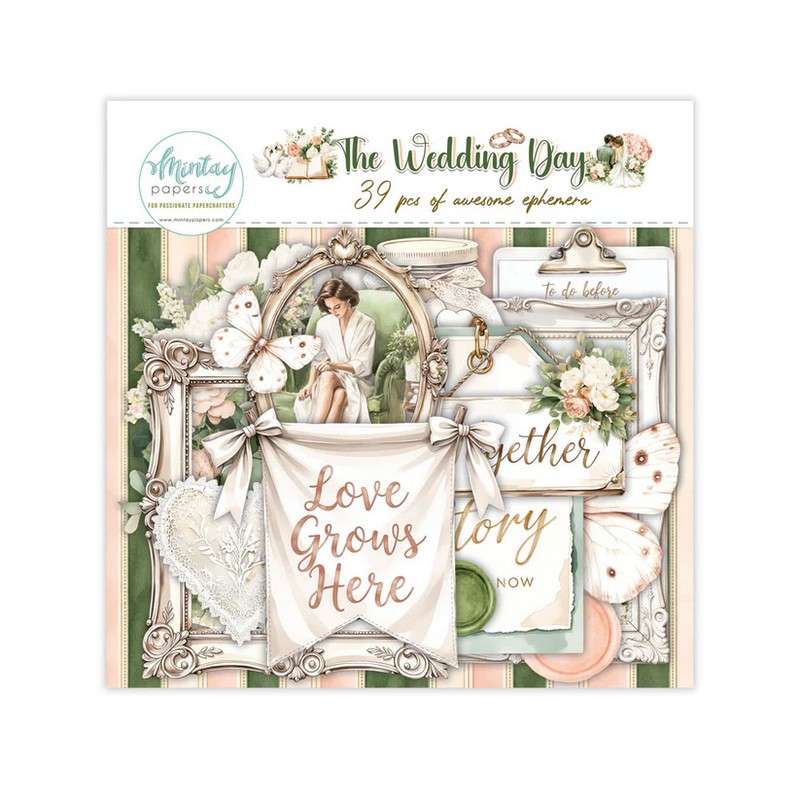 Mintay - The Wedding Day - Ephemera Pack
