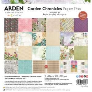 Arden Creative Studio - Garden Chronicles - 12x12" Paper Pad