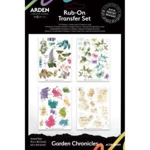 Arden Creative Studio - Garden Chronicles - Rub-On Transfer Set