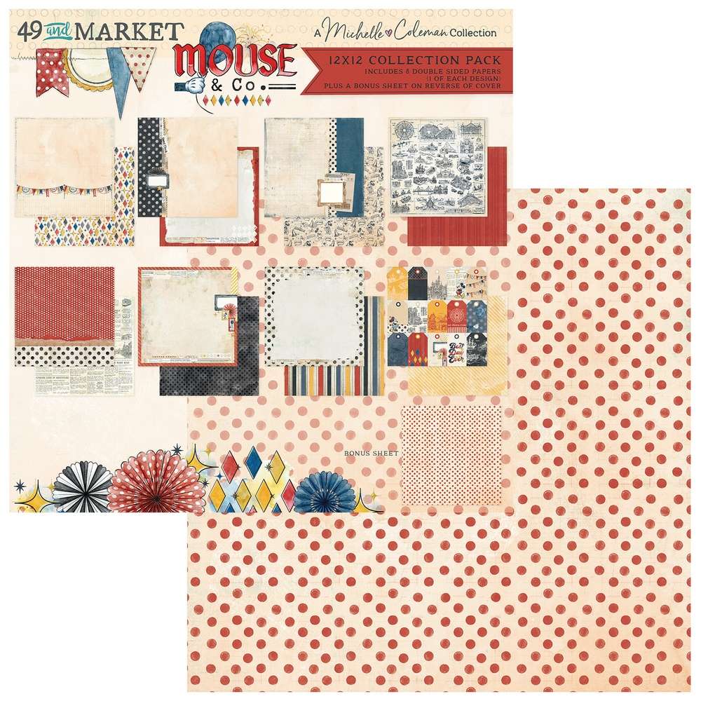 49 & Market - Mouse & Co - 12 x12 Collection Pack - Image 2