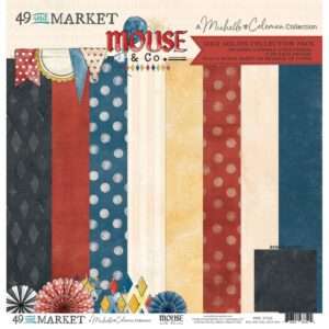 49 & Market - Mouse & Co - 12 x12 Solids Pack