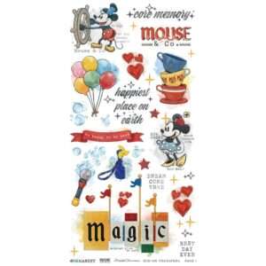 49 & Market - Mouse & Co - Rub-on Transfer Set, Essential - Image 2