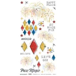 49 & Market - Mouse & Co - Rub-on Transfer Set, Blendable - Image 2