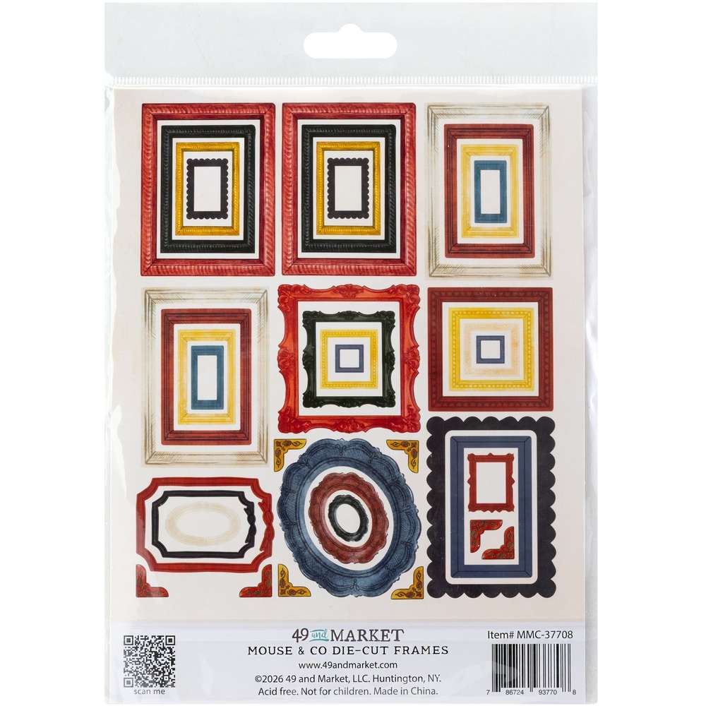 49 & Market - Mouse & Co - Die-Cut Frames - Image 2