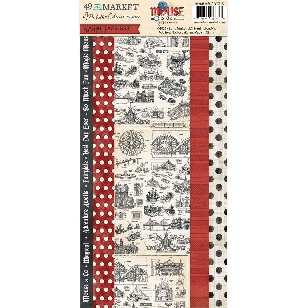 49 & Market - Mouse & Co - Washi Sheets