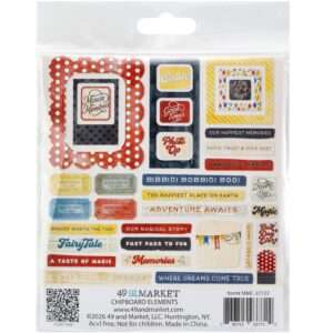 49 & Market - Mouse & Co - Chipboard Set - Image 2