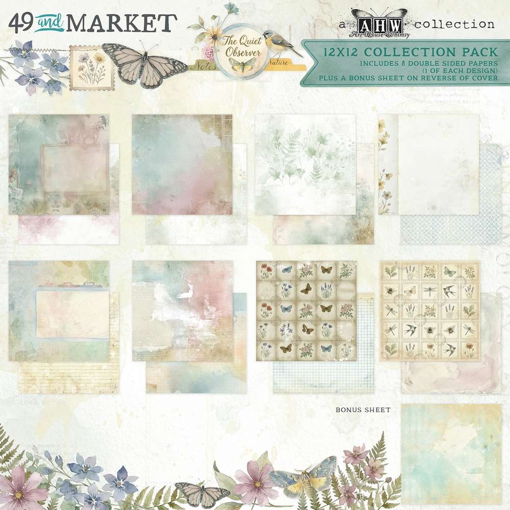 49 & Market - The Quiet Observer - 12 x12 Collection Pack