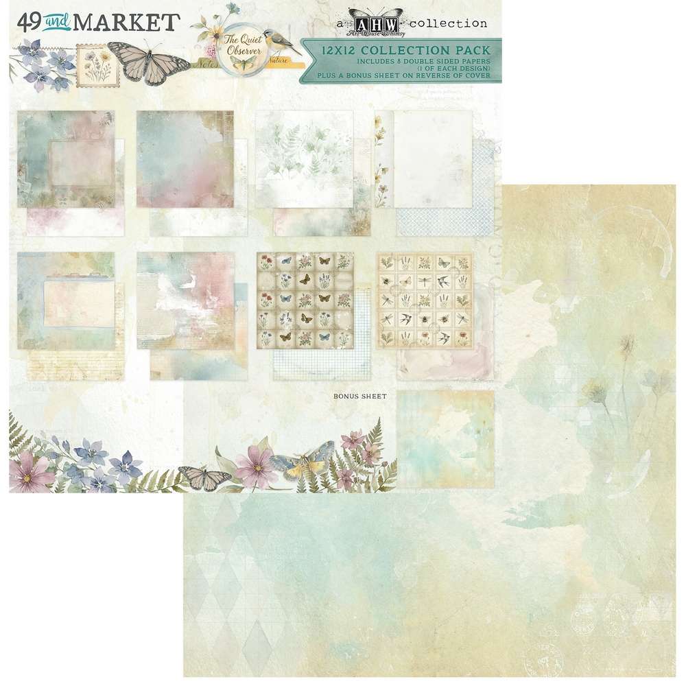 49 & Market - The Quiet Observer - 12 x12 Collection Pack - Image 2