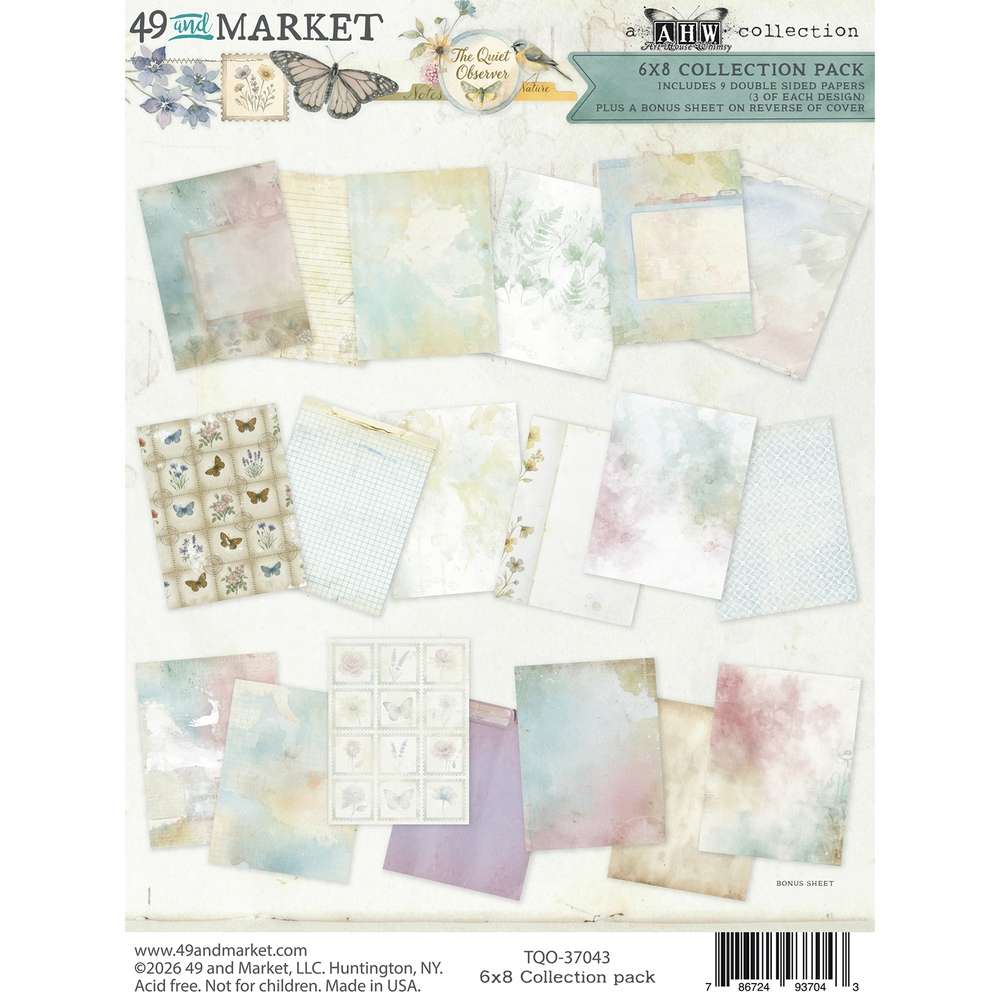 49 & Market - The Quiet Observer - 6x8 Collection Pack