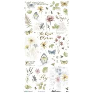 49 & Market - The Quiet Observer - Rub-on Transfer Set, Blendable - Image 2