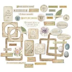 49 & Market - The Quiet Observer - Chipboard Set - Image 2