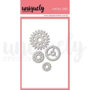 Uniquely Creative - Wings & Wheels - Cogs Die Set