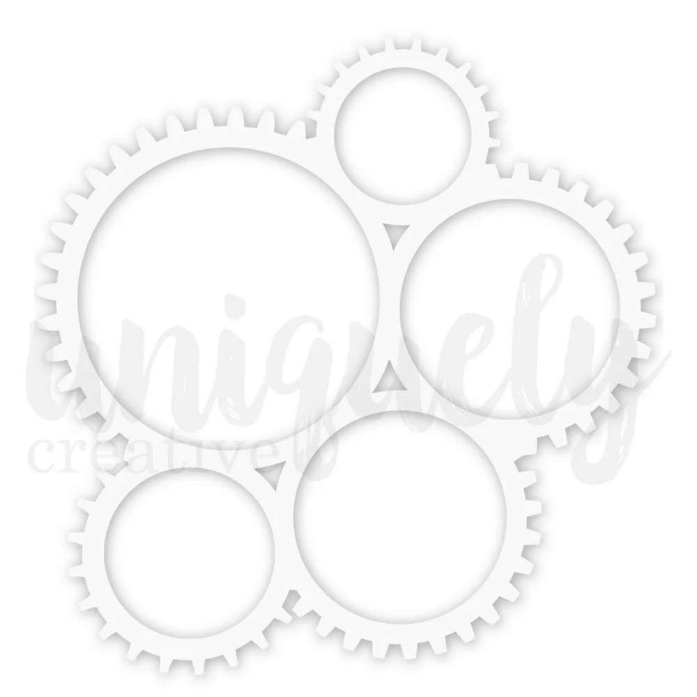 Uniquely Creative - Wings & Wheels - Cogs Overlay