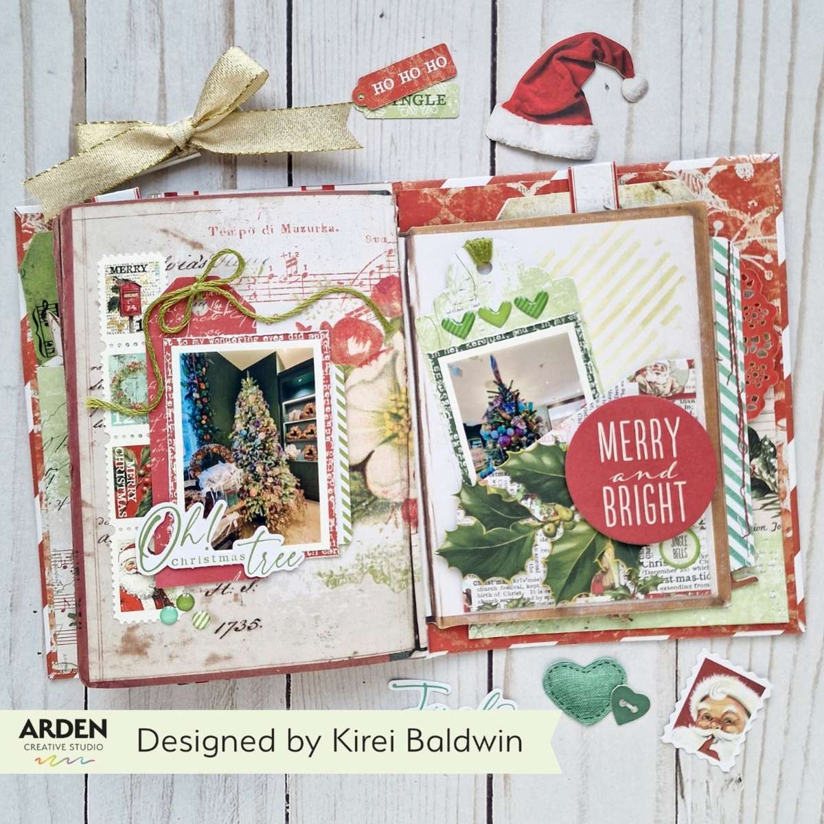 Arden Creative Studio - Christmas Cheer - Journal Makers Ephemera Pack - Image 6