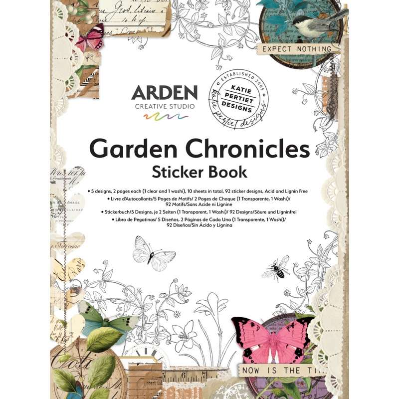 Arden Creative Studio - Garden Chronicles - Sticker Book