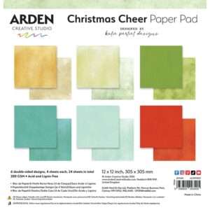 Arden Creative Studio - Christmas Cheer - Solids Paper Pad 12X12