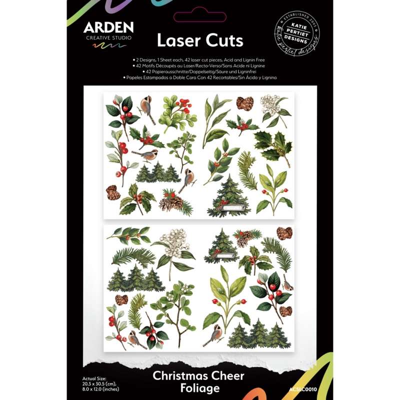 Arden Creative Studio - Christmas Cheer - Laser Cuts, Foliage