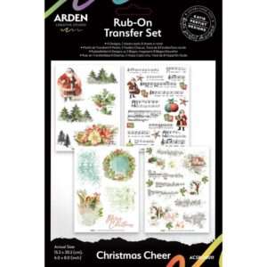 Arden Creative Studio - Christmas Cheer - Rub-On Transfer Set