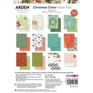 Arden Creative Studio - Christmas Cheer - 6x8" Paper Pad