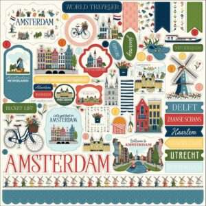 Carta Bella - Amsterdam - Collection Kit 12x12" - Image 2