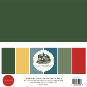 Carta Bella - Switzerland - Solids Kit 12x12"